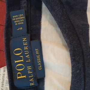 Blue striped Polo t-shirt